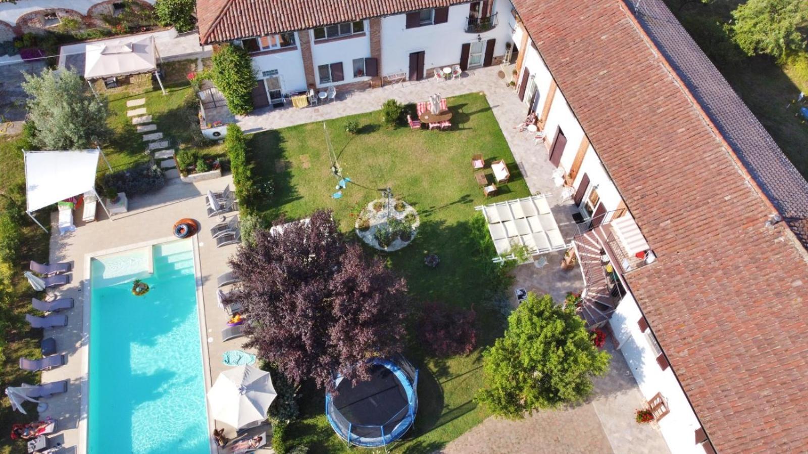 Cascina Belvedere Quargnento Habitación foto
